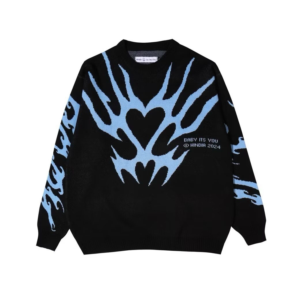 Hindia Knitwear -  Punk Heart size M