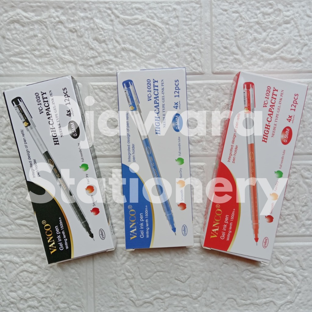

SELUSIN (12 PCS) Bolpoin ink pen Vanco vc-1020