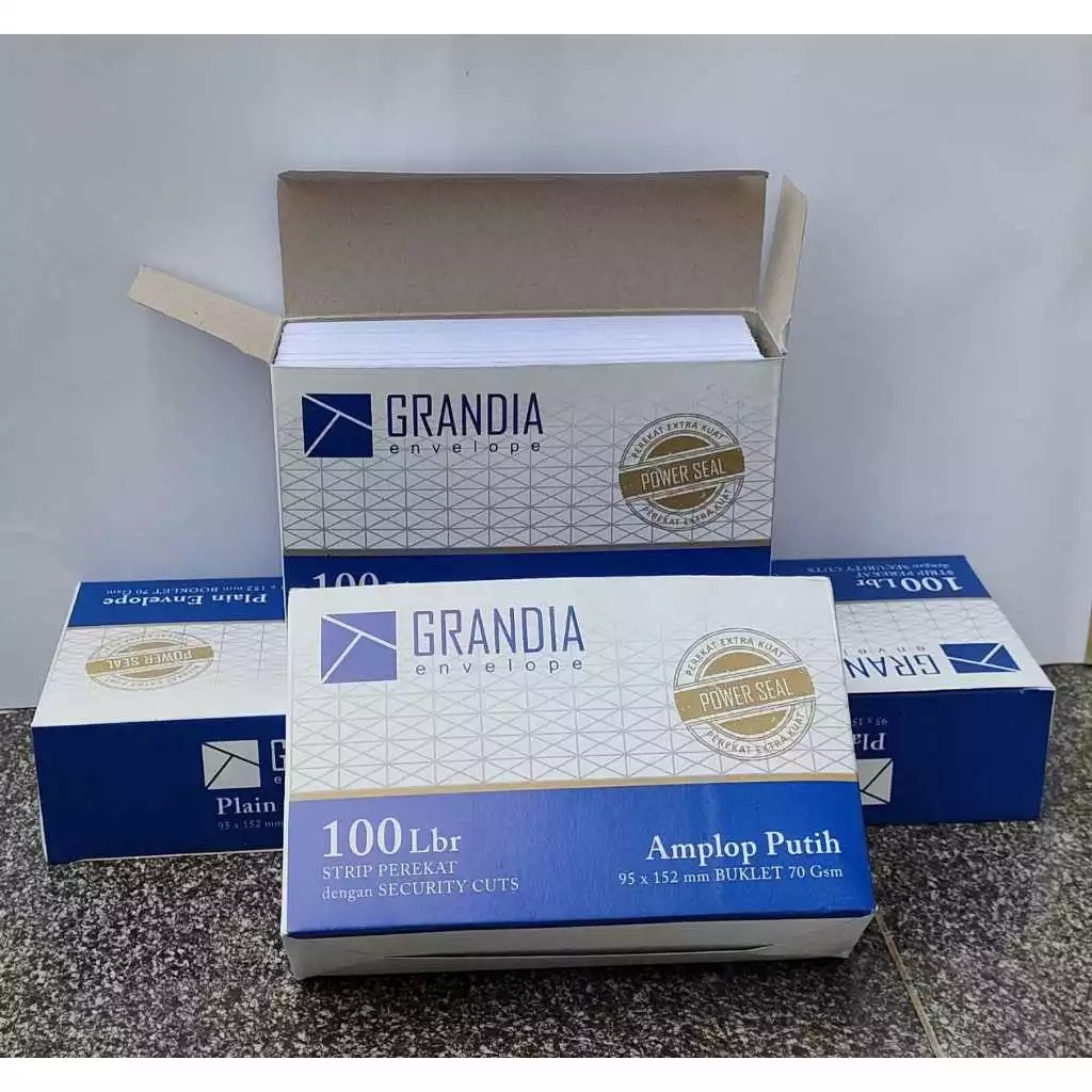 

Amplop Putih 1 Dus Isi 100 Lembar / Amplop 1 Dus