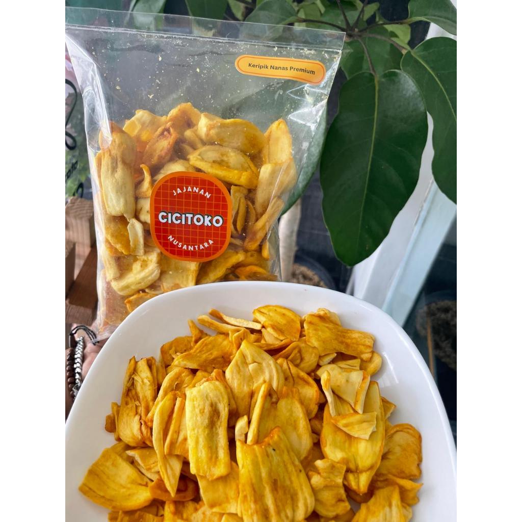 

CICITOKO Jajanan Nusantara - Keripik Nangka Premium - 1 Size