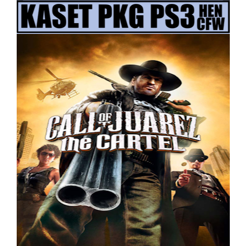 Kaset pkg ps3 Call Of Juarez The Cartel