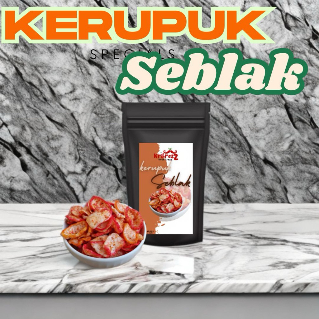 

kerupuk Seblak