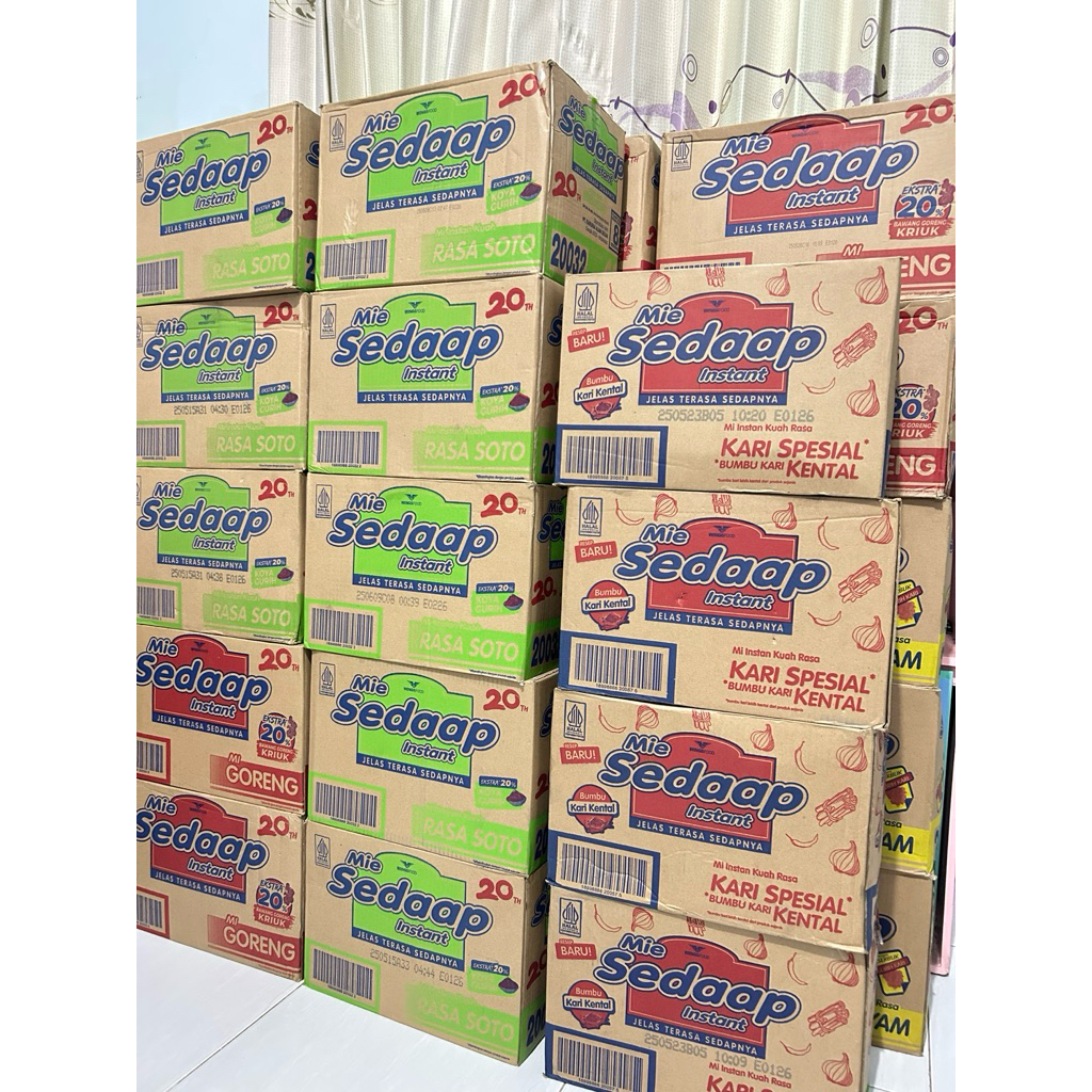 

Mie Sedaap Kartonan isi 40 pcs