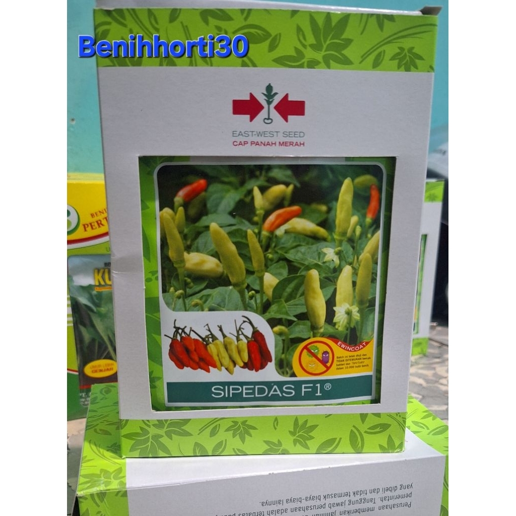1 Kotak/ 15 Bungkus Benih Cabe Rawit SIPEDAS isi 2.250 butir