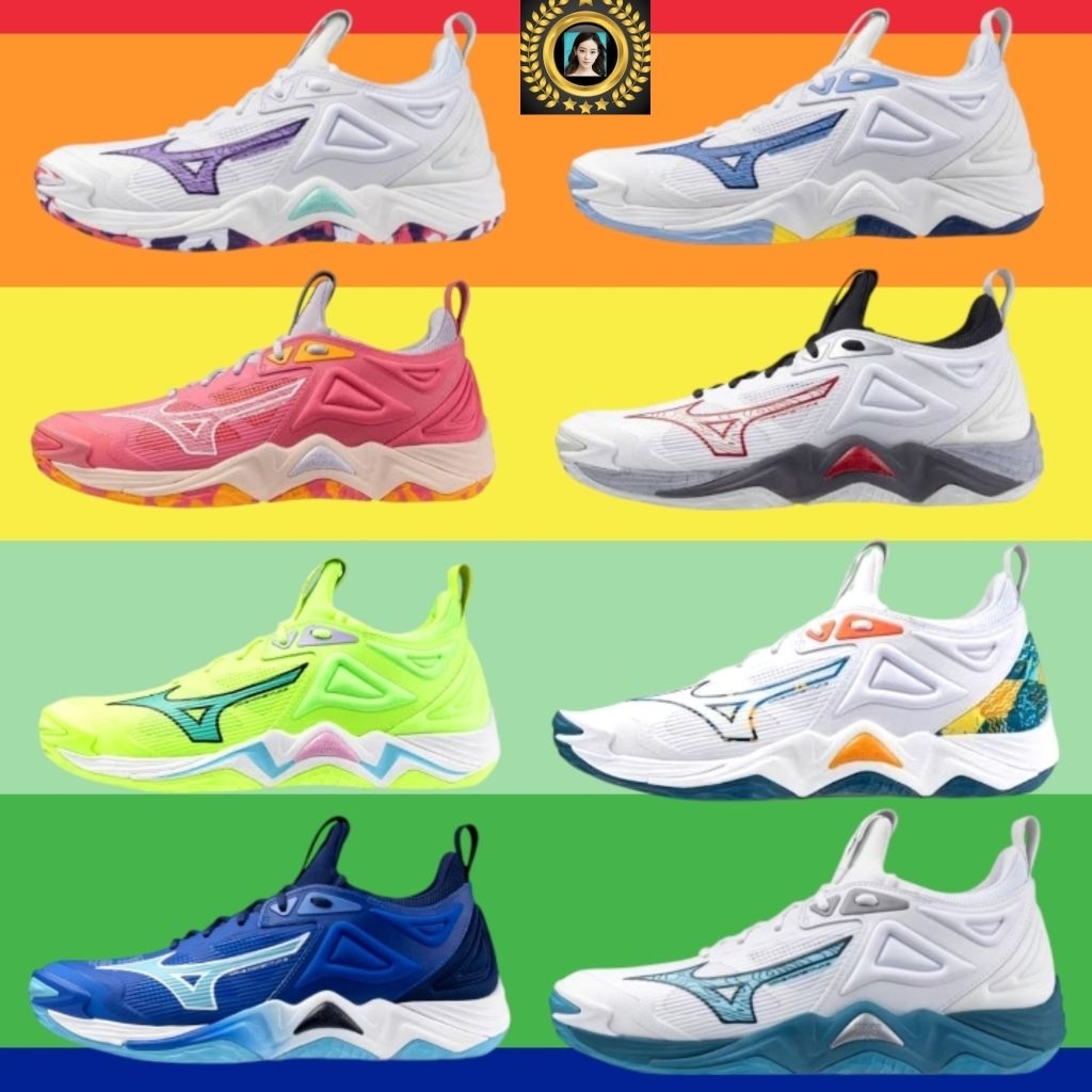 COD Sepatu Volly Terbaru Sepatu Mizuno Wave Momentum Super Premium Import Sepatu Olahraga Pria Premi