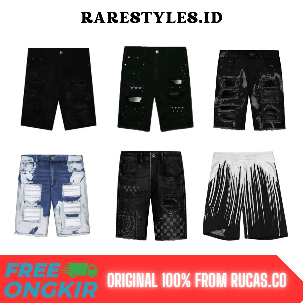 [ ORIGINAL 100% MURAH ] RUCAS.CO SHORT JEANS