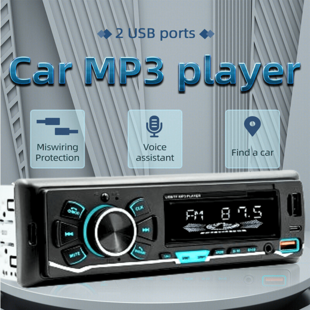 Occkic Tape Mobil Avanza Audio Bluetooth Full Bass MP3 Player Double Din USB Hands Free ISO 60W HL31