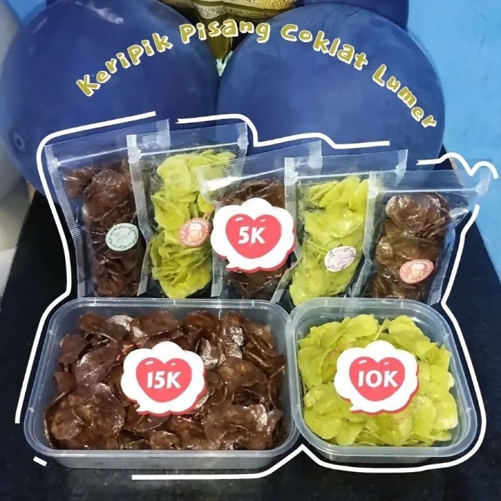 

Keripik Pisang Coklat Lumer