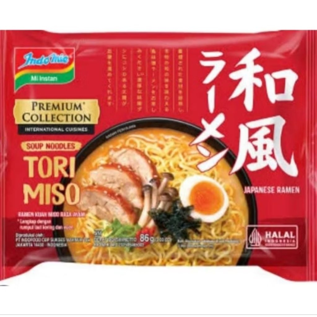 

Indomie Tori Miso 1 Dus Isi 20pcs