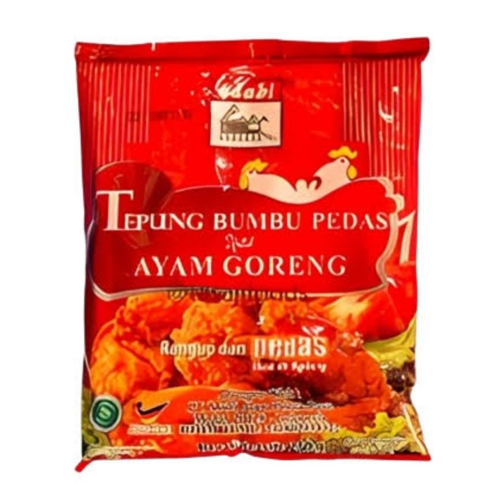 

Adabi. Tepung Ayam Goreng Crispy 250 gr - Pedas