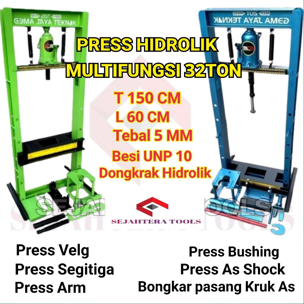 Bisa COD ALAT PRESS MULTIFUNGSI Pres velg pres segitiga Pres bushing Mobil Bongkar pasang kruk as pr