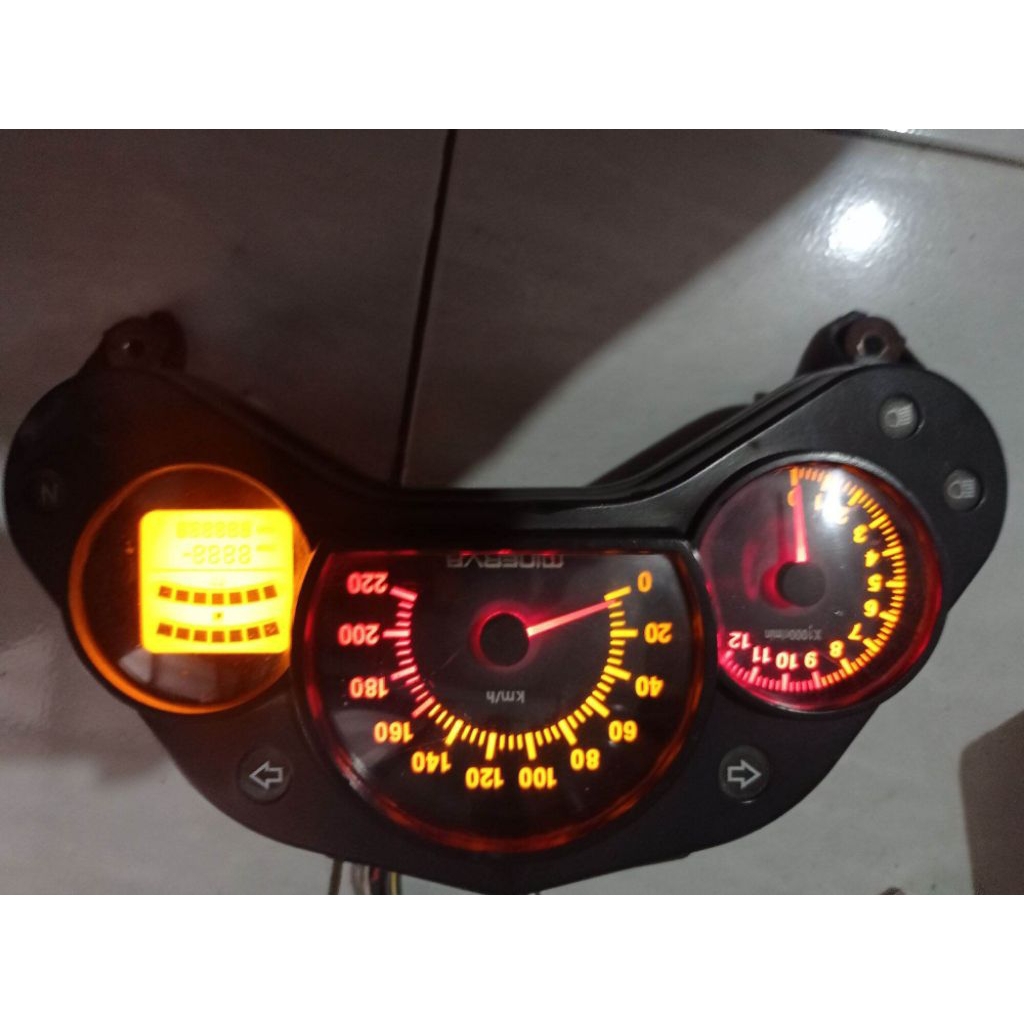 speedometer kilometer spidometer minerva 150 digital