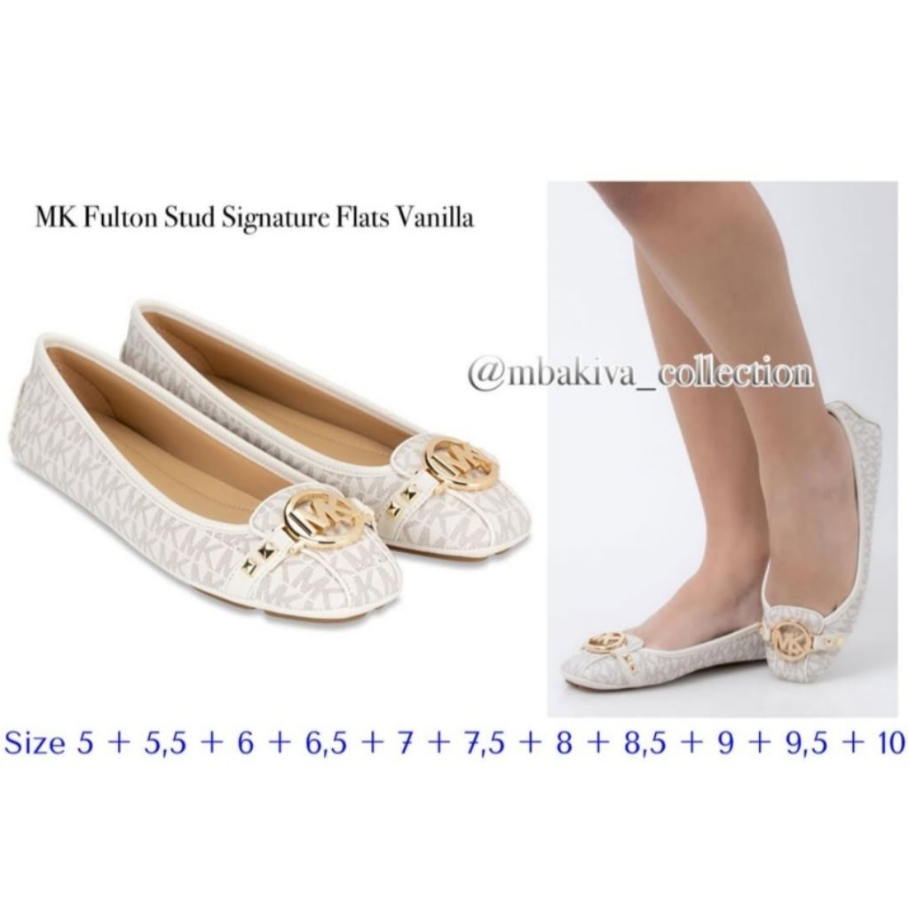 MK Fulton Stud Signature Flats Vanilla