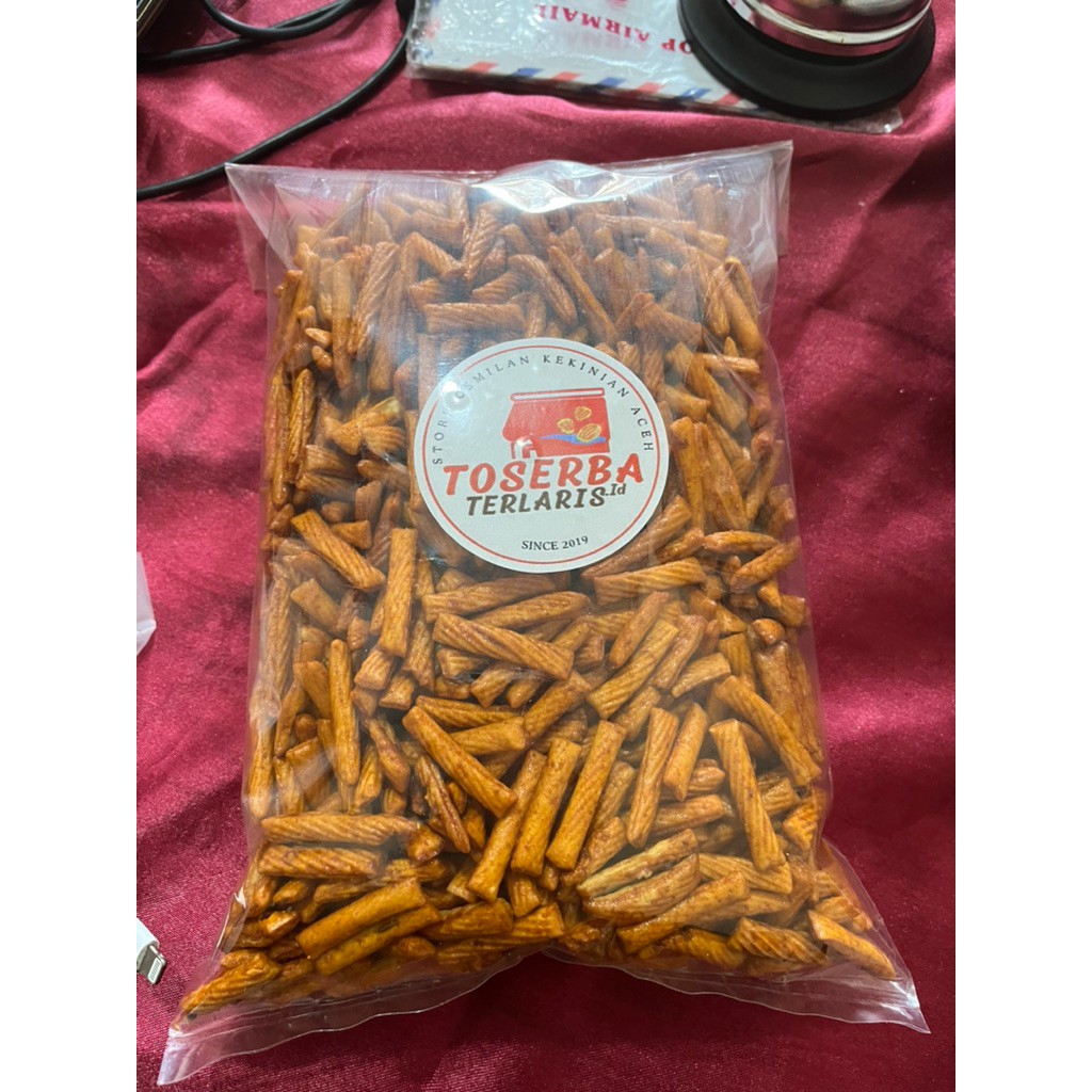 

[Ready Aceh] Kue Stik pedas manis berat 500 gram