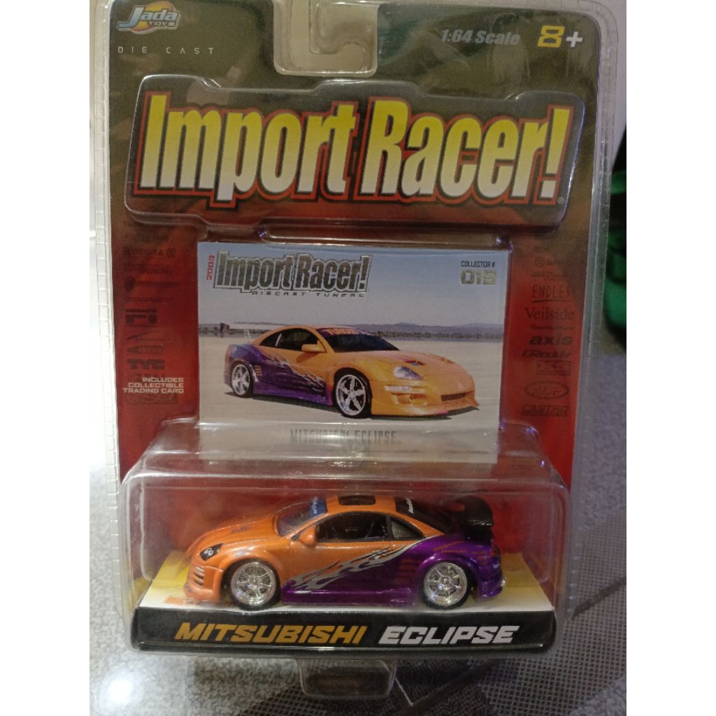 Jada Toys Mitsubishi Eclipse Import Racer