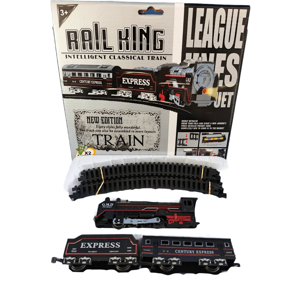 TRAIN SET RAIL KING MAINAN KERETA API