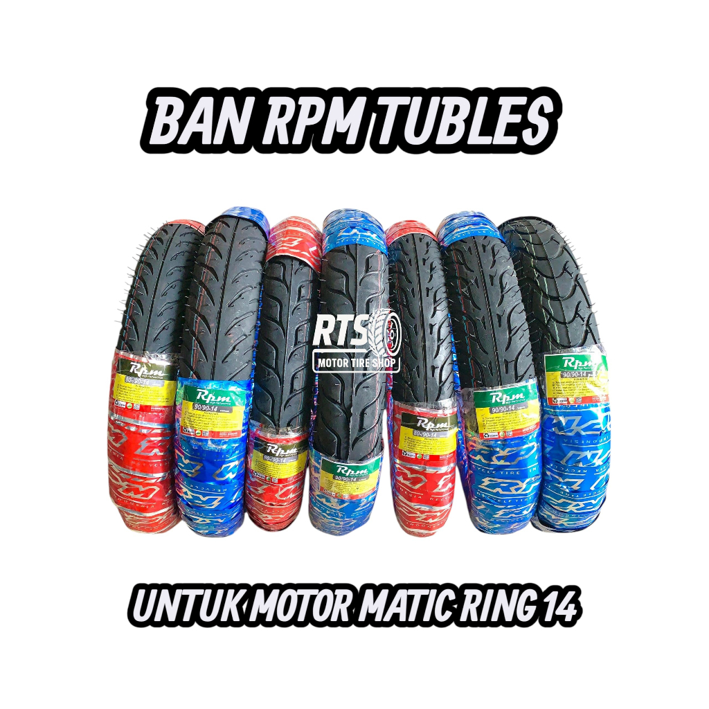 ban metic RPM 80/90-14 dan 90/90-14 ring 14 tubless