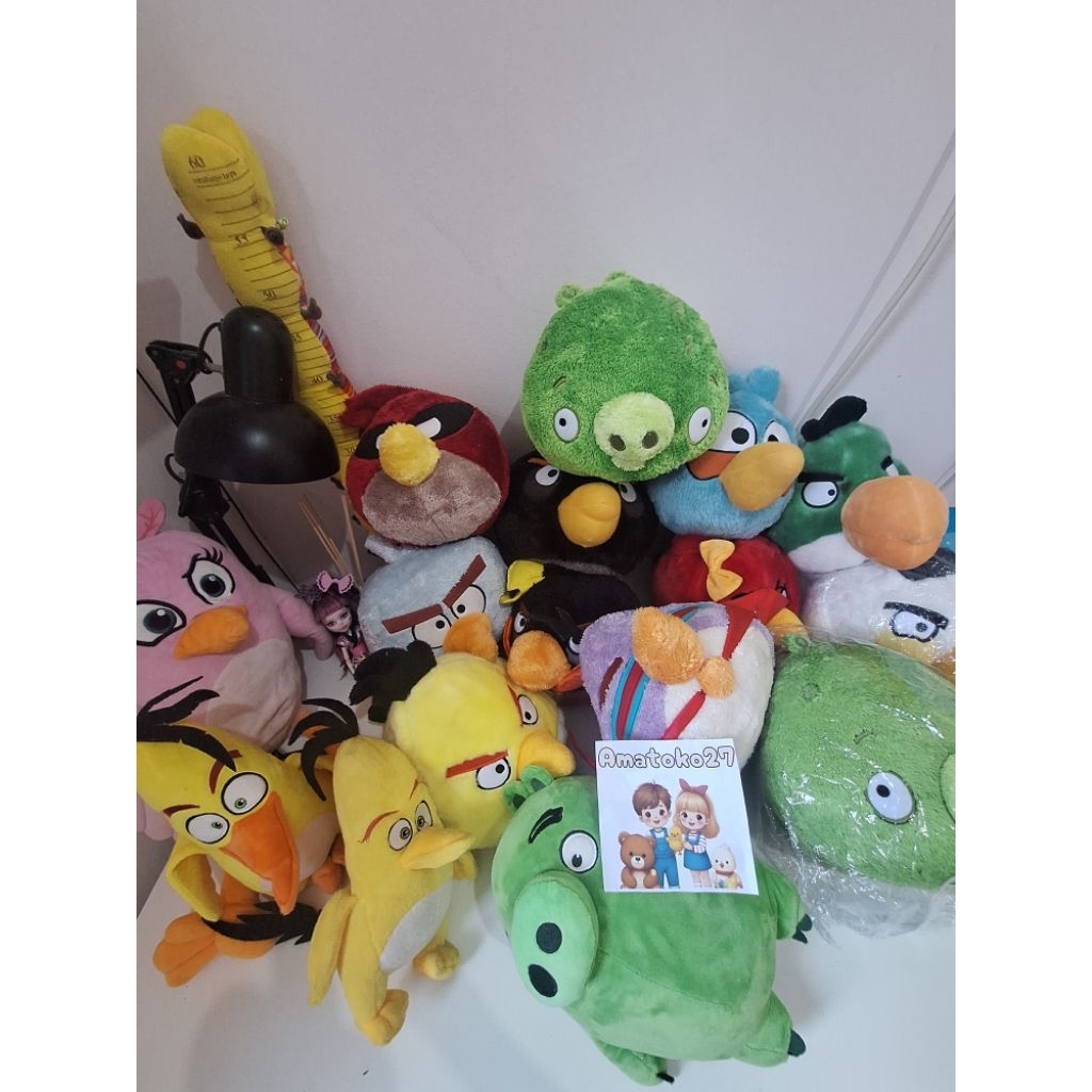 Angry bird boneka angry bird original brand