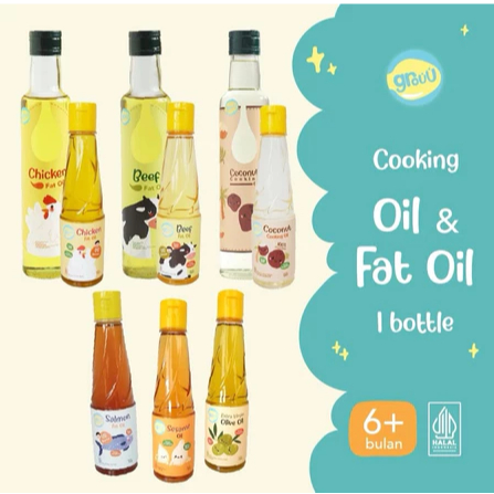 

GROUU - COOKING & FAT OIL | MINYAK MASAK MPASI BB Booster Tanpa MSG