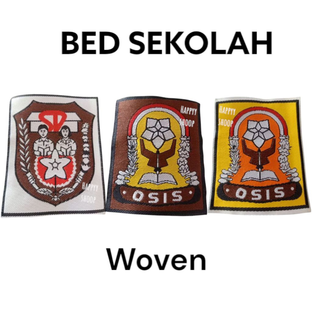 BED SAKU SEKOLAH SD SMP SMA WOVEN