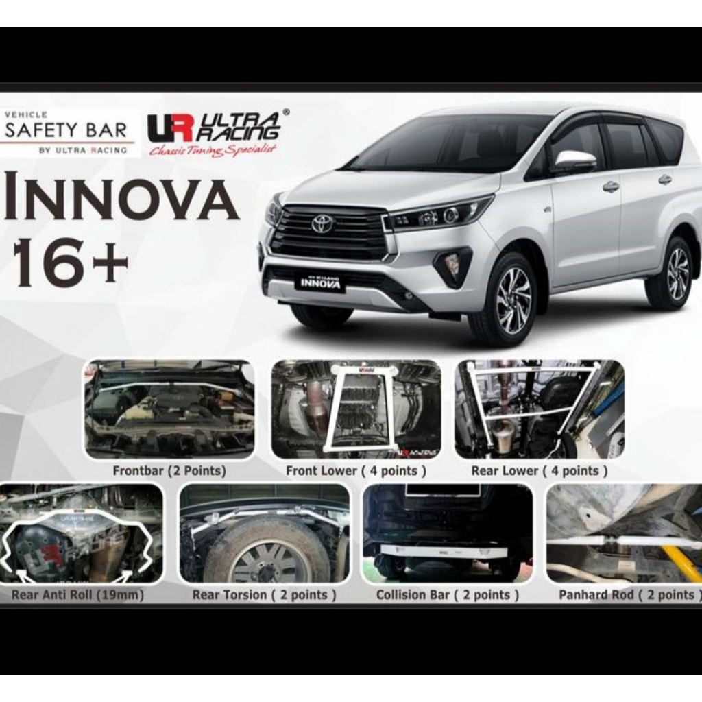 AKSESORIS CAR STABILIZER ULTRA RACING INNOVA REBORN VENTURER 2016+