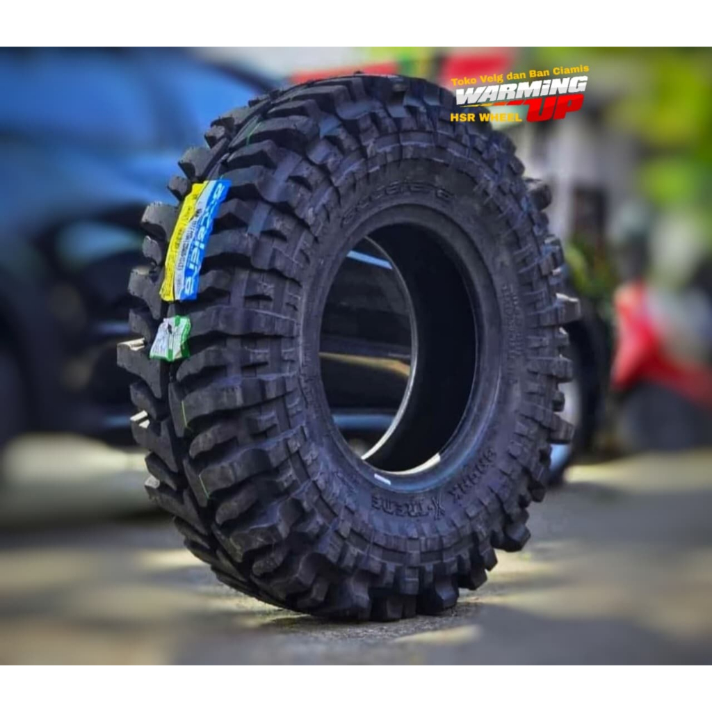 Ban Feroza Spek Ukuran 33 10,5 Ring 15 ACCELERA BADAX EXTREME TUBLES