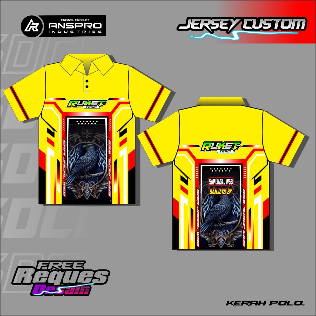 Jersey racing kerah polo jersey racing pakai kerah jersey balap racing joki dragg free request