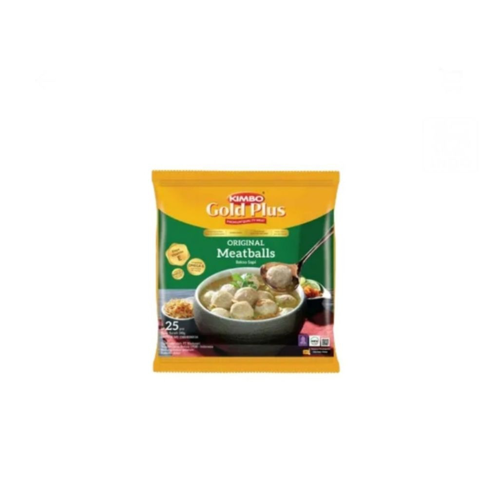 

kimbo gold plus bakso sapi 25 bh original 340 gr