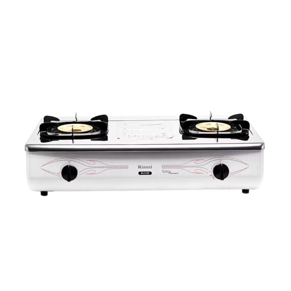 RINNAI RI 712T KOMPOR GAS 2 TUNGKU 100% ORI