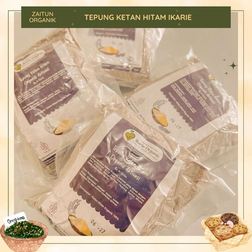 

Tepung Ketan Hitam Organik Aktivasi ikarie organik