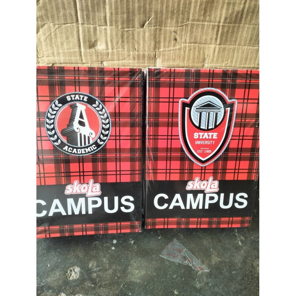 

1 Pack 10 Buku Boxy Campus Motif Campur 50 Lembar