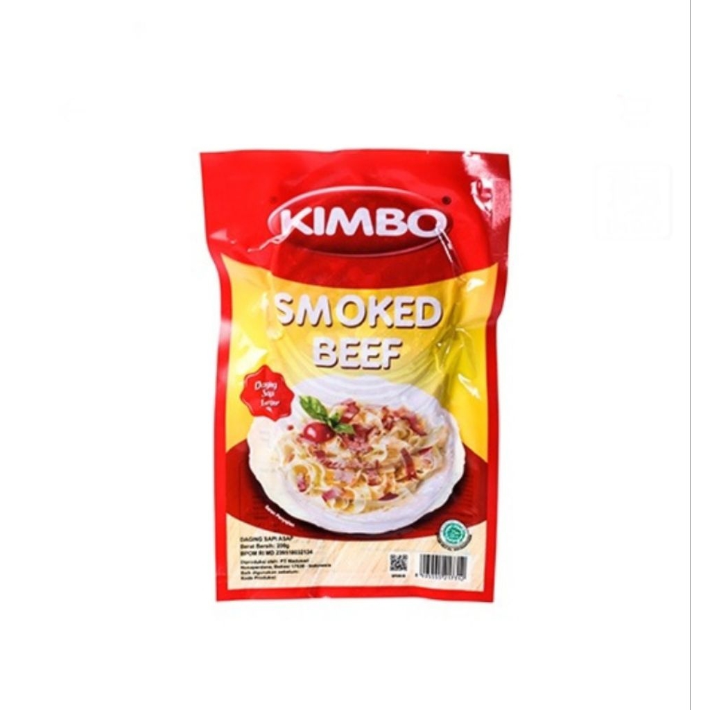 

kimbo smoked beef 200 gr