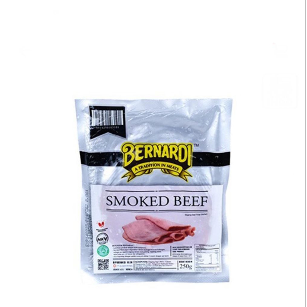 

Bernardi smoked beef 250 gr