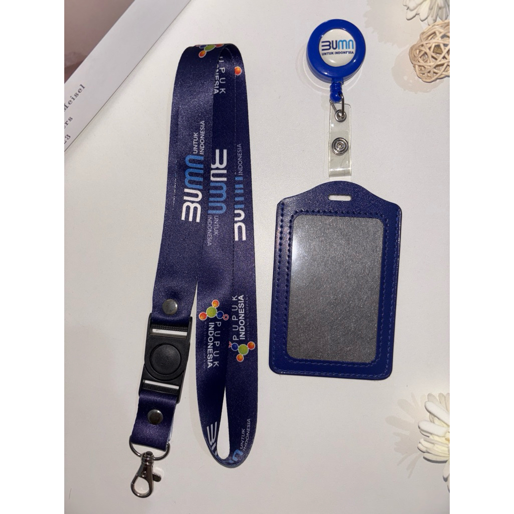 

READY !! Tali/Lanyard BUMN Pupuk Indonesia + Yoyo + Card Holder