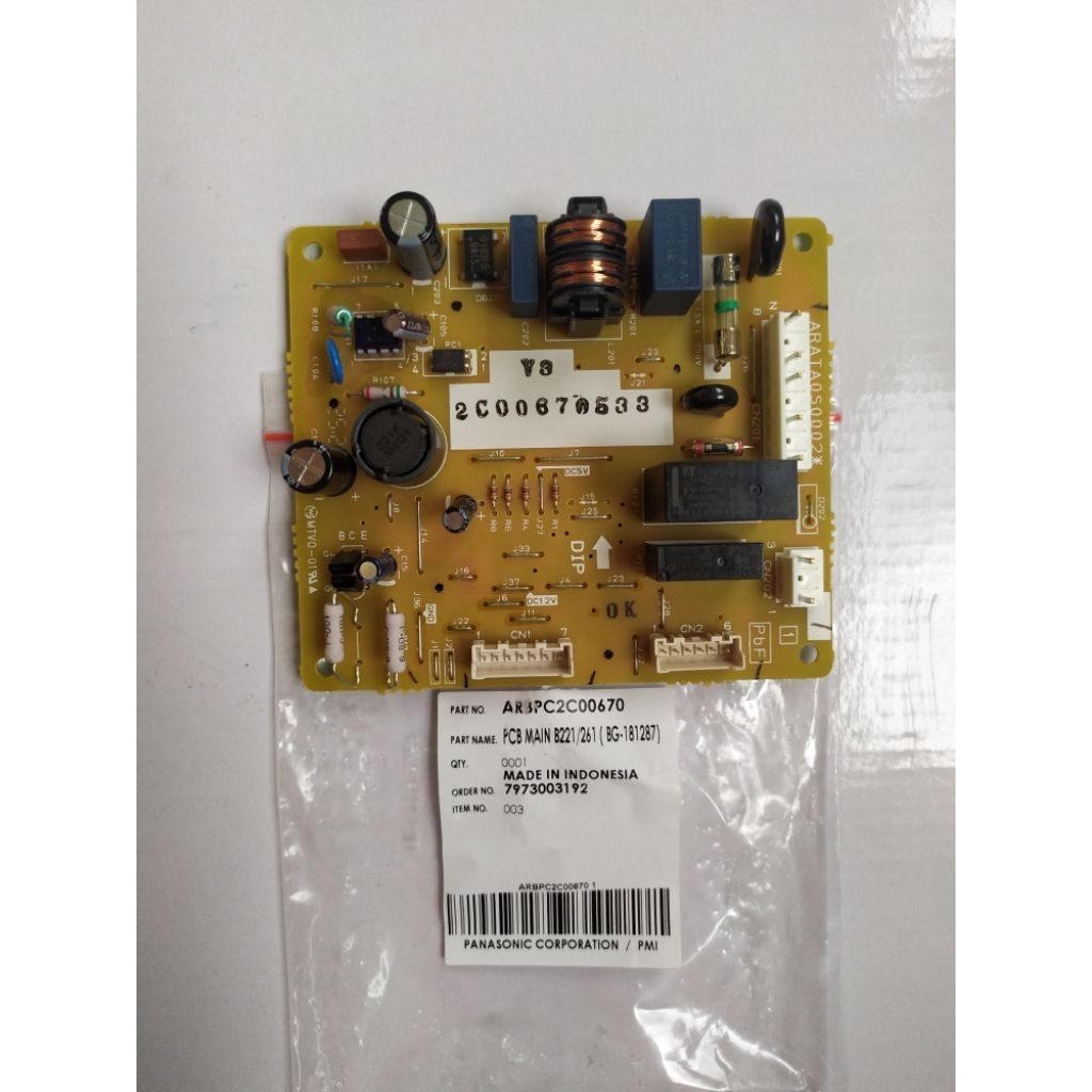 MODUL KULKAS PANASONIC 2PINTU ORIGINAL B221/261