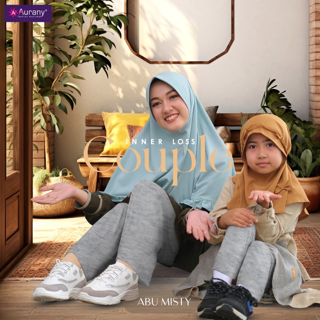 Celana Inner LOSS COUPLE moms and kids ibu dan anak celana kulot daleman gamis Jumbo celamis dewasa 