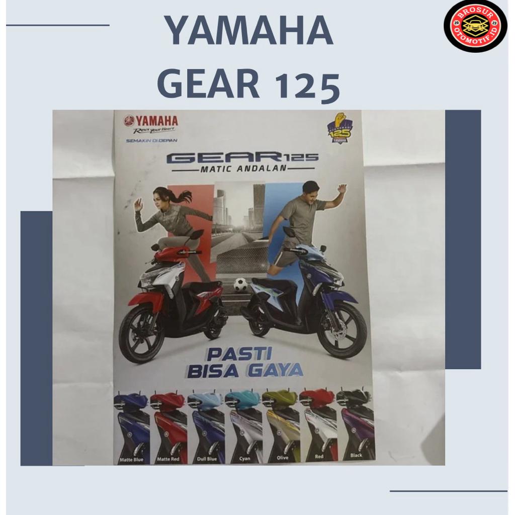Brosur Yamaha Gear 125 ( leaflet )