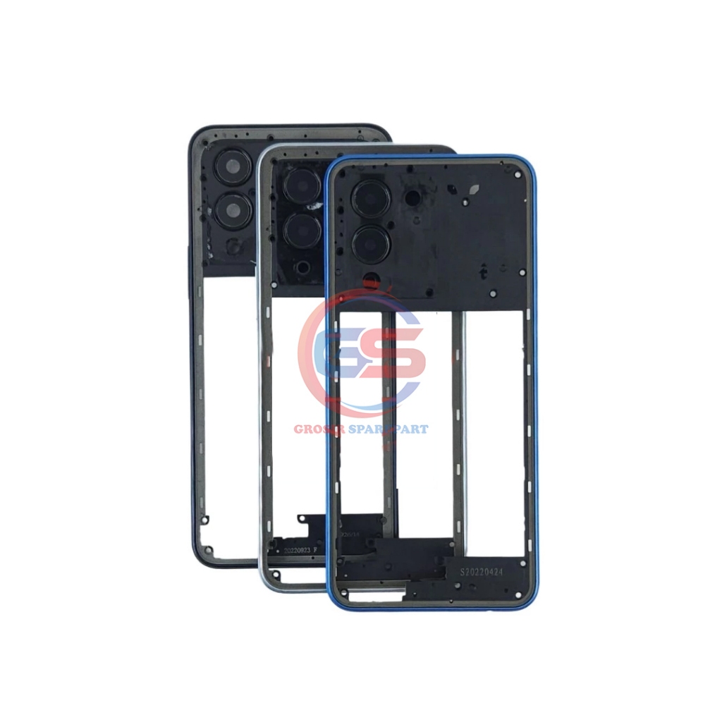 BEZZEL / BAZZEL / MIDDLE FRAME / TULANG TENGAH INFINIX NOTE 12 G96 / X671 5G