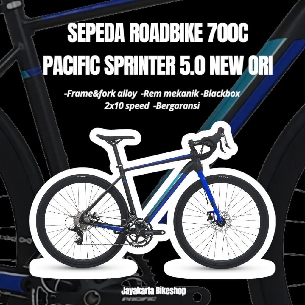 SEPEDA ROADBIKE 700C PACIFIC SPRINTER 5.0 ORIGINAL BARU BERGARANSI