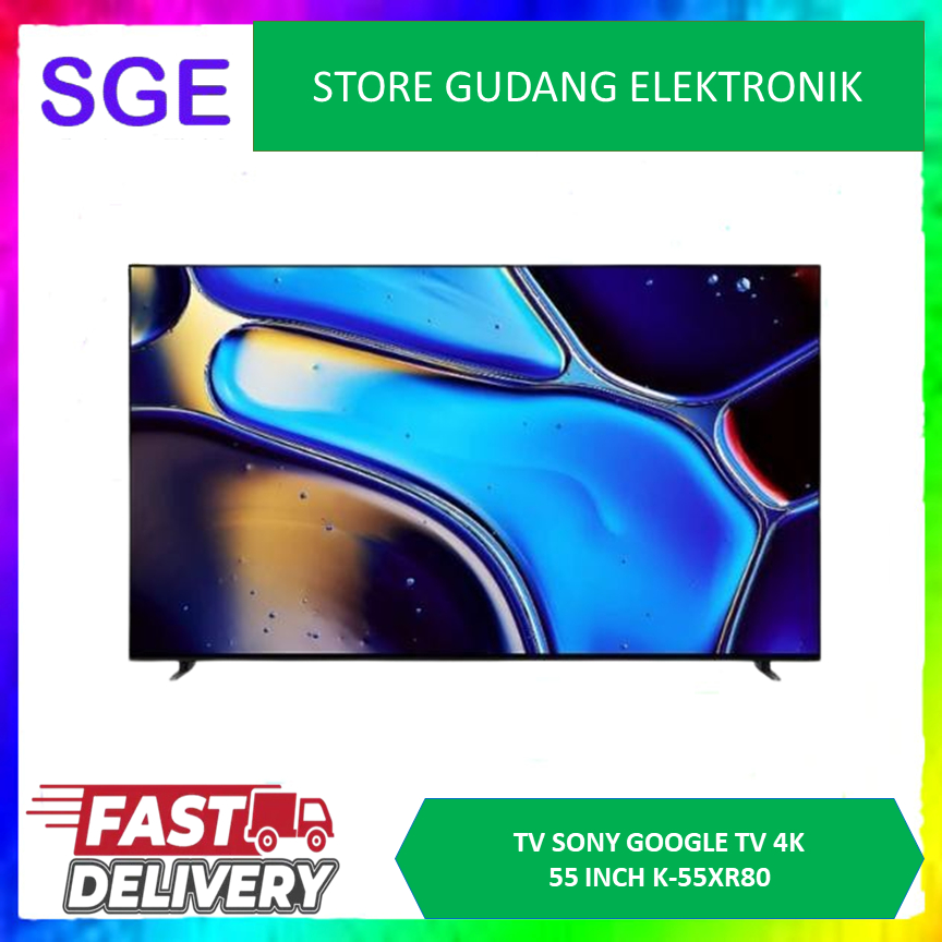 TV TV SONY K-55XR80 BRAVIA 8 OLED 55 INCH 4K HDR GOOGLE TV 2024 // XR-55A80L