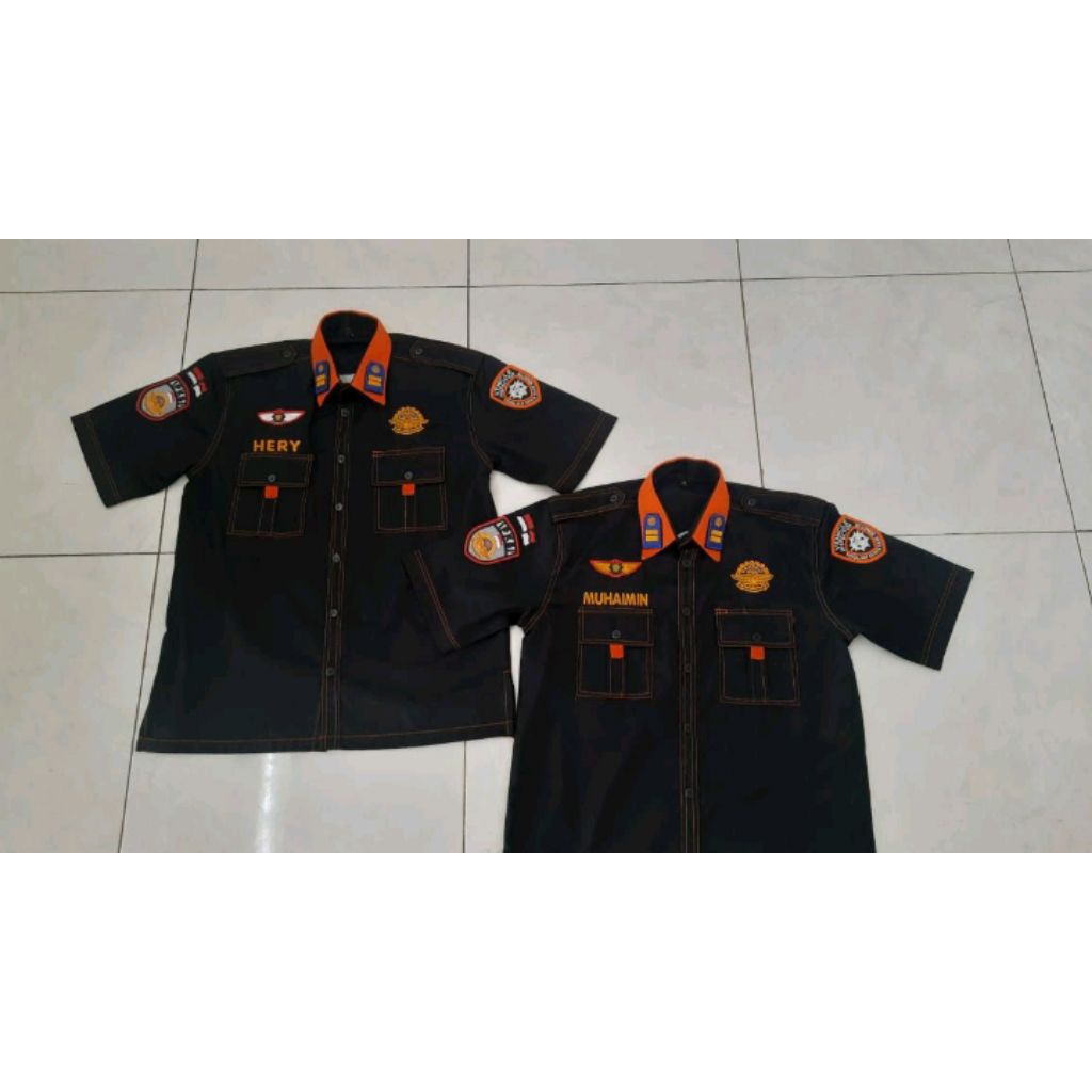 PERLENGKAPAN ATRIBUT BAJU DAN TOPI KEMEJA TACTICAL PENGUJI IPKBI