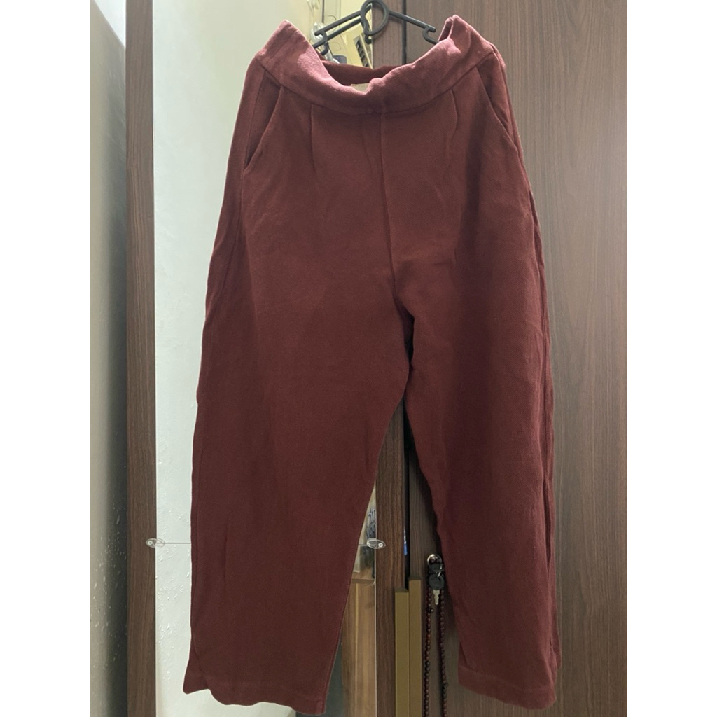 Kulot Maroon Zara