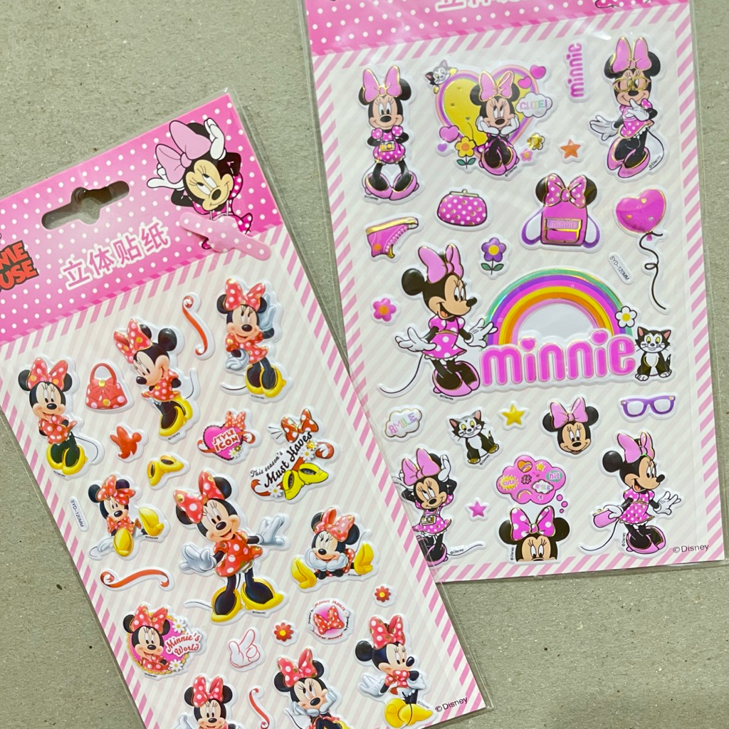 

Stiker Minnie Mouse / Stiker Prakarya / Stiker Hias