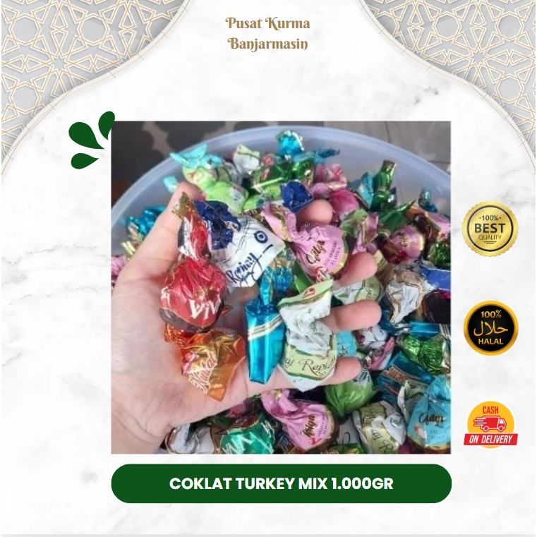 

Coklat Turky 1.000GR - Cokelat Arab Mix Import Turkey 1.000gruntuk Cemilan Oleh Oleh Haji dan Umroh