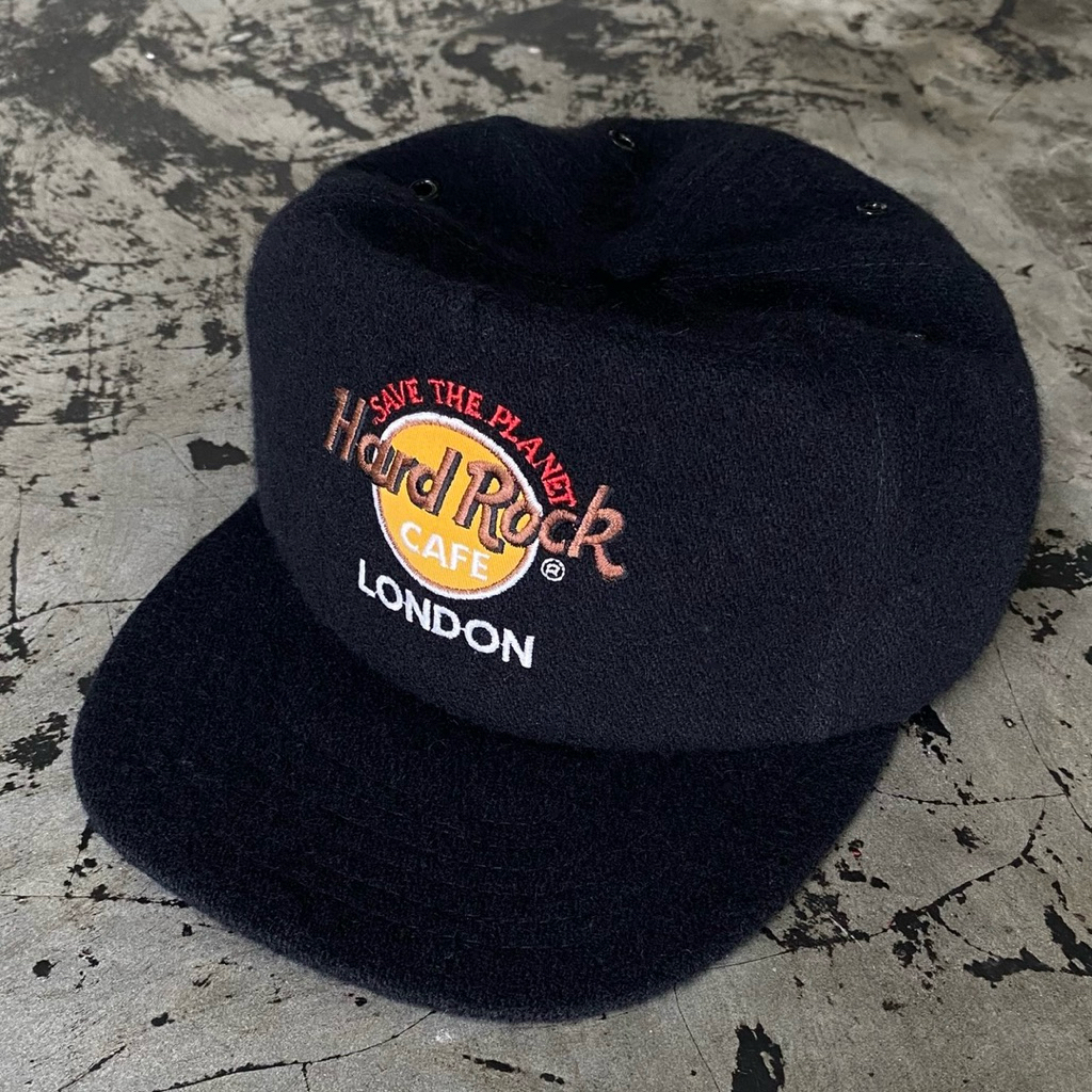 VINTAGE 90s HARD ROCK CAFE LONDON HAT
