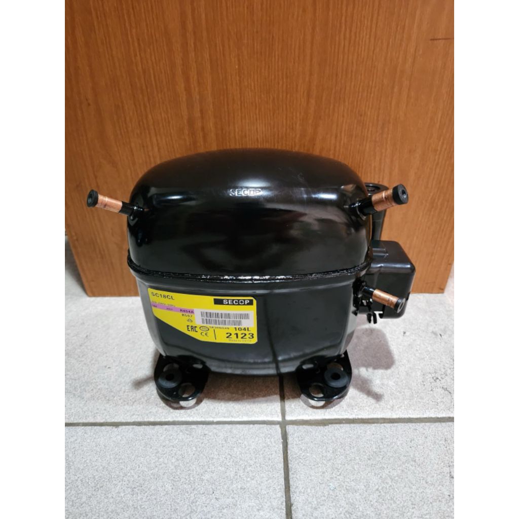 KOMPRESOR SECOP SC18CL | KOMPRESOR KULKAS/FREEZER/SHOWCASE/CHILLER LBP 5/8PK R404