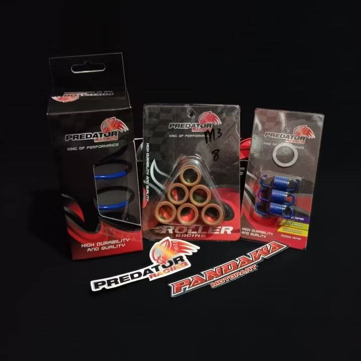 PAKET KIRIAN PREDATOR RACING ALL MATIC YAMAHA Mio J M3 Soul GT Fino Xride Fino Nouvo Nmax Aerox Lexi