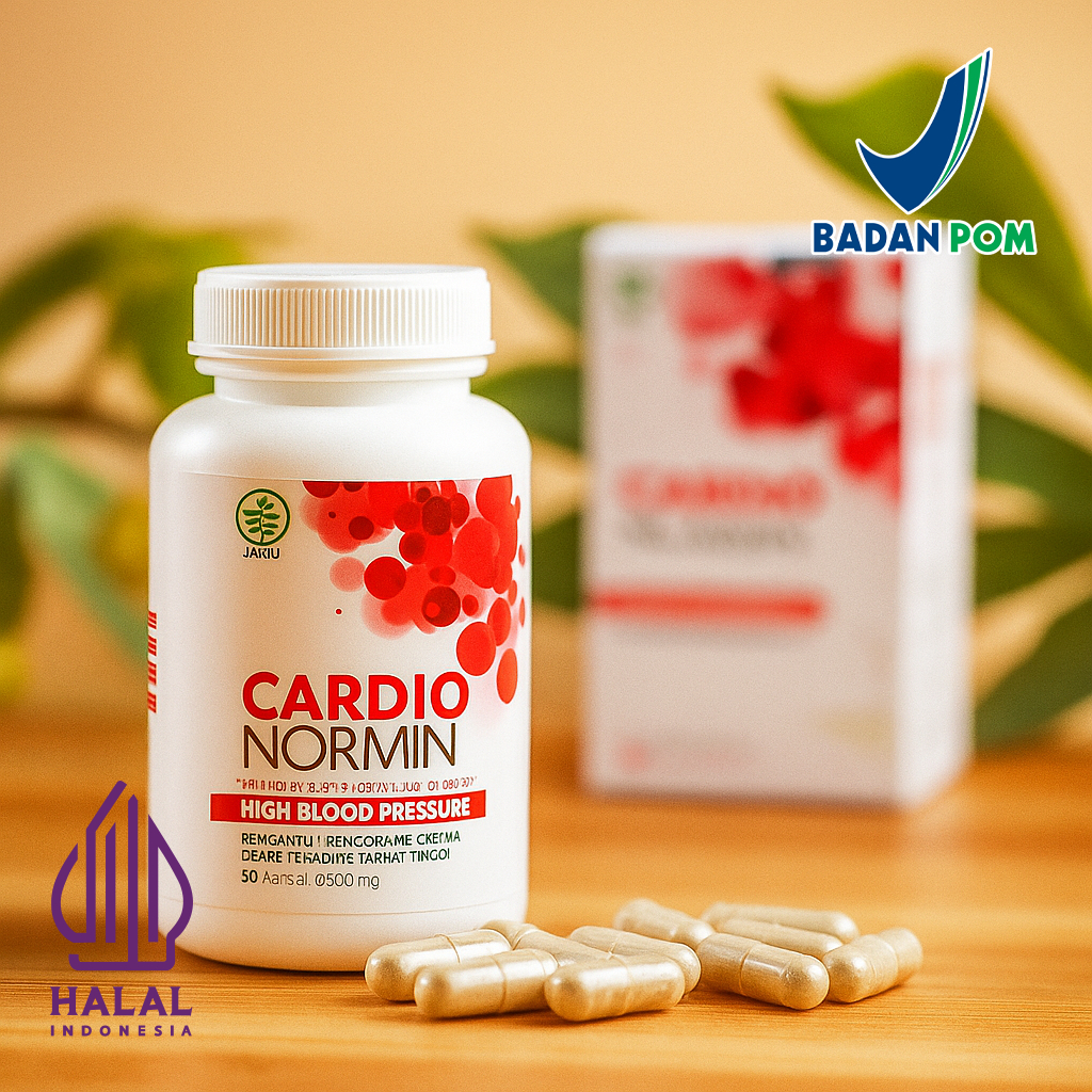 Cardionormin: Suplemen Jantung Sehat & Obat Darah Tinggi Aman | Original