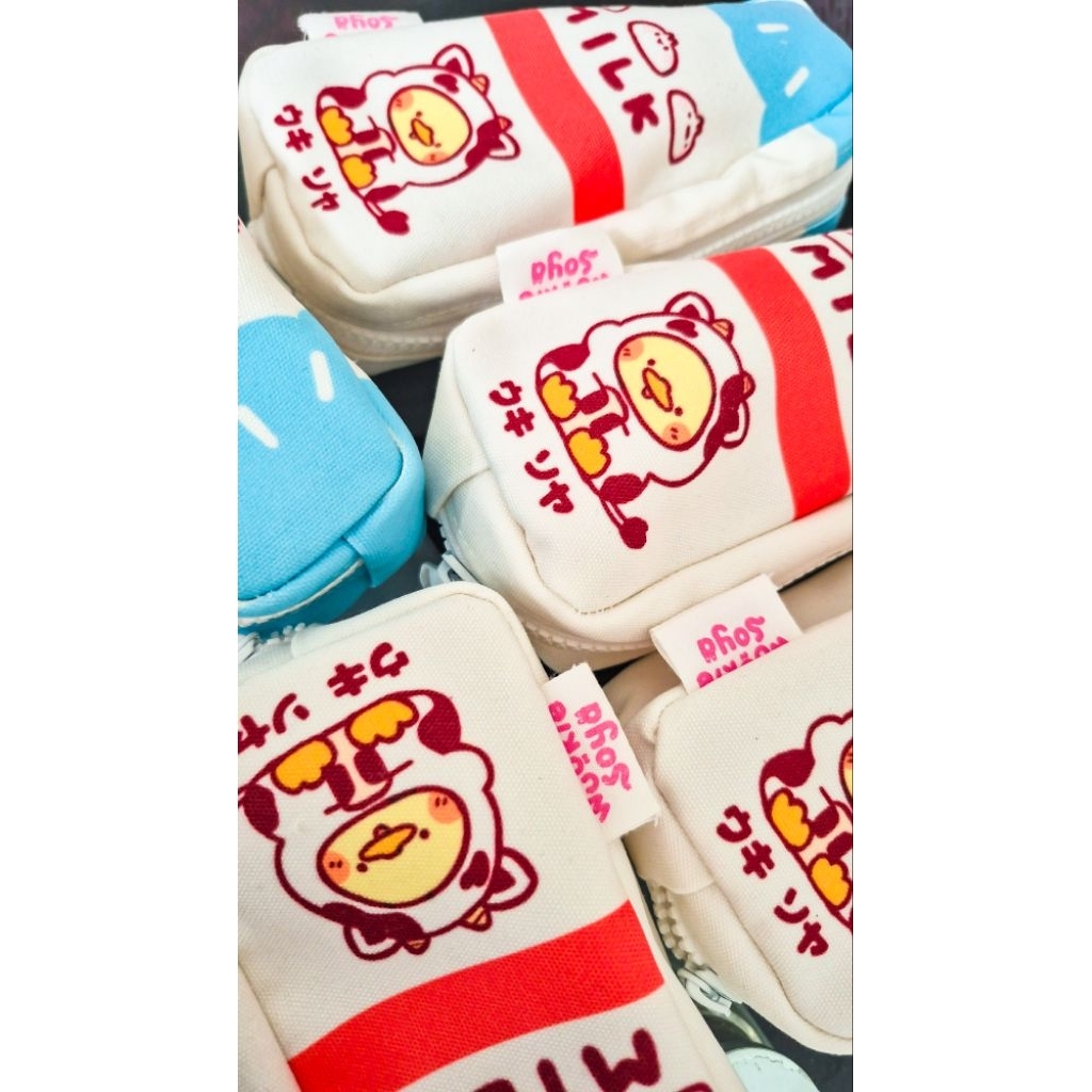 

Wuukie Milk Bottle Pencil Pouch Case