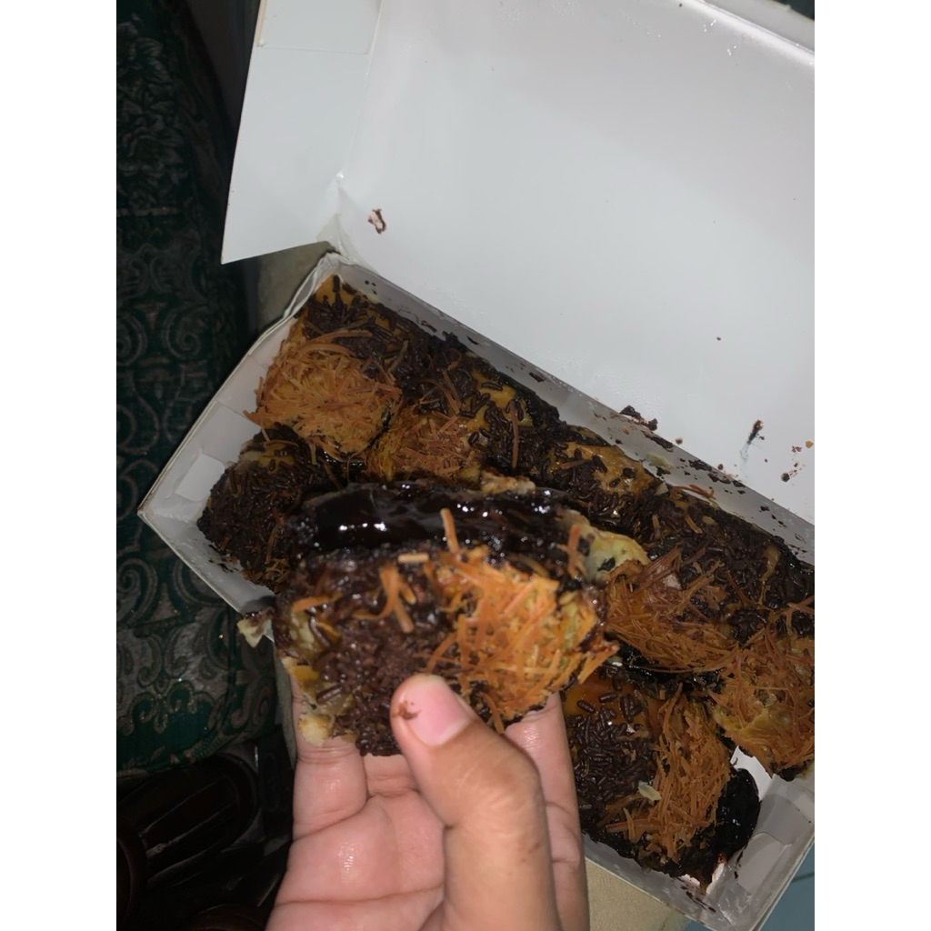

bolen pisang coklat aurora's cookies